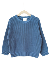 Load image into Gallery viewer, Personalized Denim Sweater