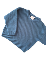 Load image into Gallery viewer, Personalized Denim Sweater