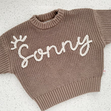 Load image into Gallery viewer, Personalized Walnut Sweater