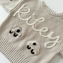 Load image into Gallery viewer, Ivory name, Taupe & white cars with black wheels