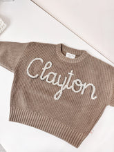 Load image into Gallery viewer, Personalized Walnut Sweater
