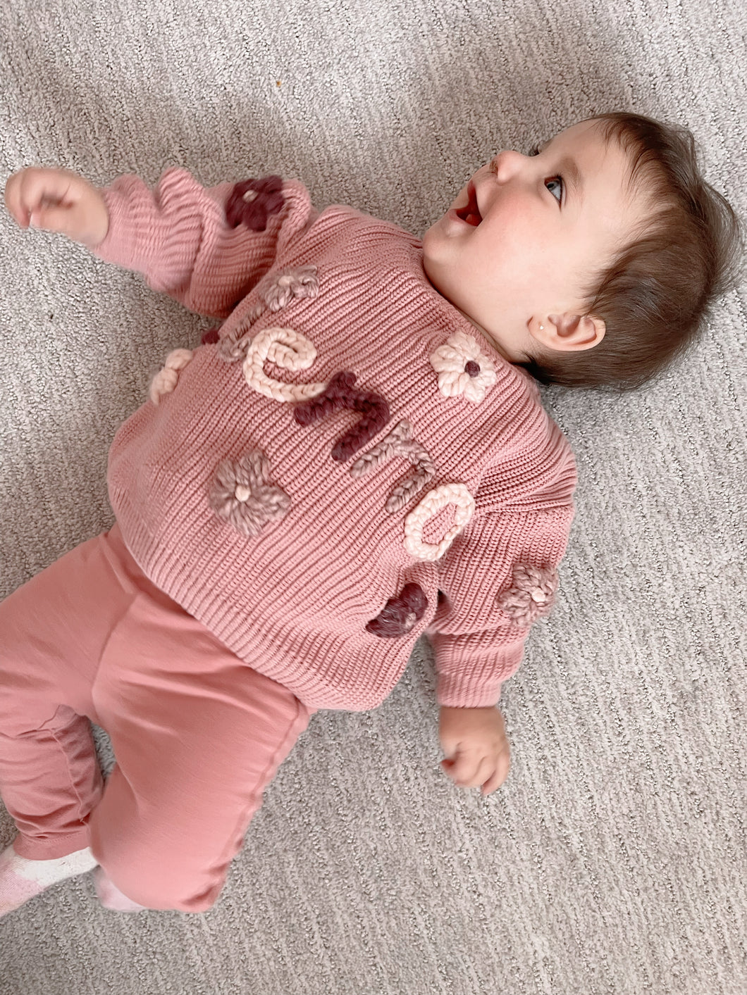 Personalized Rose Sweater