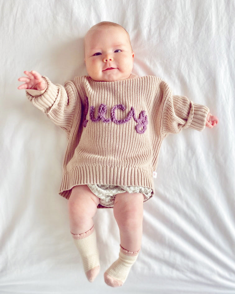 Personalized Sand Sweater
